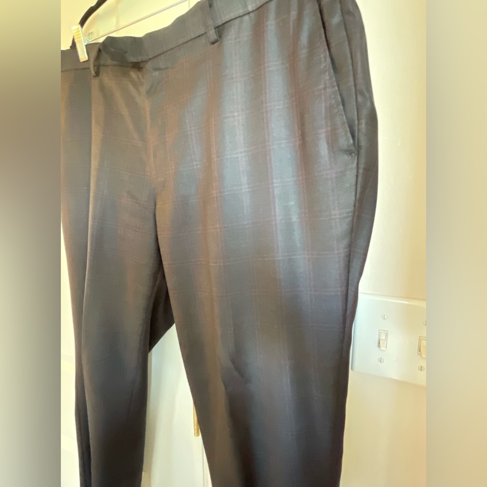 Stylish Black Plaid Pants